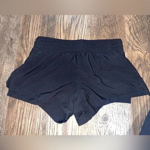 Woman’s Fabletics Running Shorts with Zipper